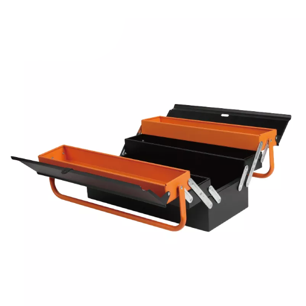Hộp dụng cụ bằng kim loại ngăn kéo 5 khay kích thước 46x20x20.5cm Kendo 90204