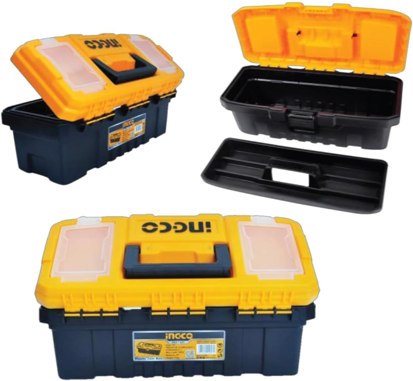 Hộp nhựa đựng công cụ 14 Inch (khóa nhựa) ingco PBX1401