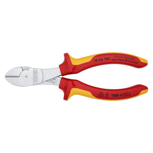 Kìm cắt chéo cách điện 1000V Knipex 74 06 160