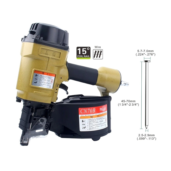 Máy bắn đinh cuộn Meite CN70B
