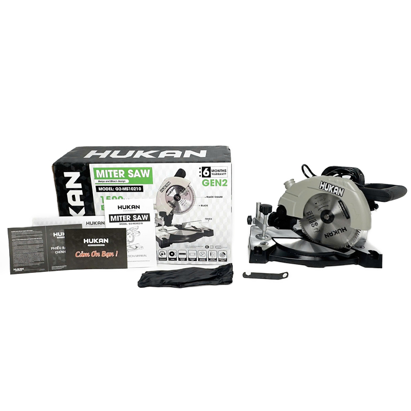 Máy cắt nhôm 1500W Hukan G2-MS10210