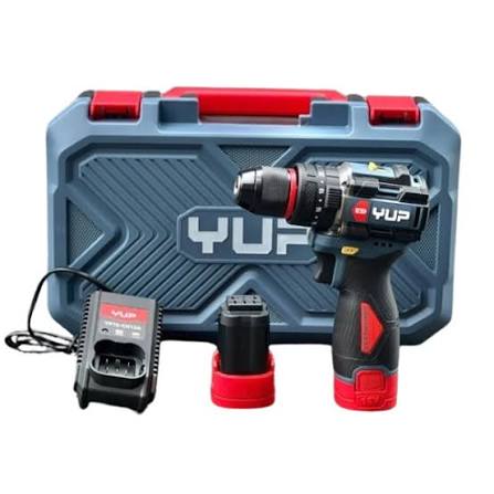 Máy khoan pin 16V có búa Yup YP16-DR10A (Kèm 2 pin 1 sạc)