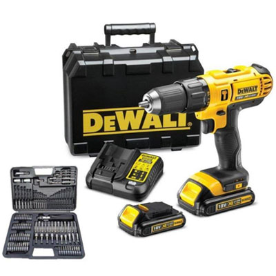 Máy khoan pin Dewalt DCD776C2A-B1 109 phụ kiện