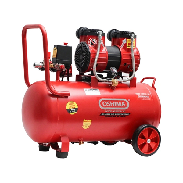 Máy nén khí 40L không dầu 3HP Oshima 40-3.0