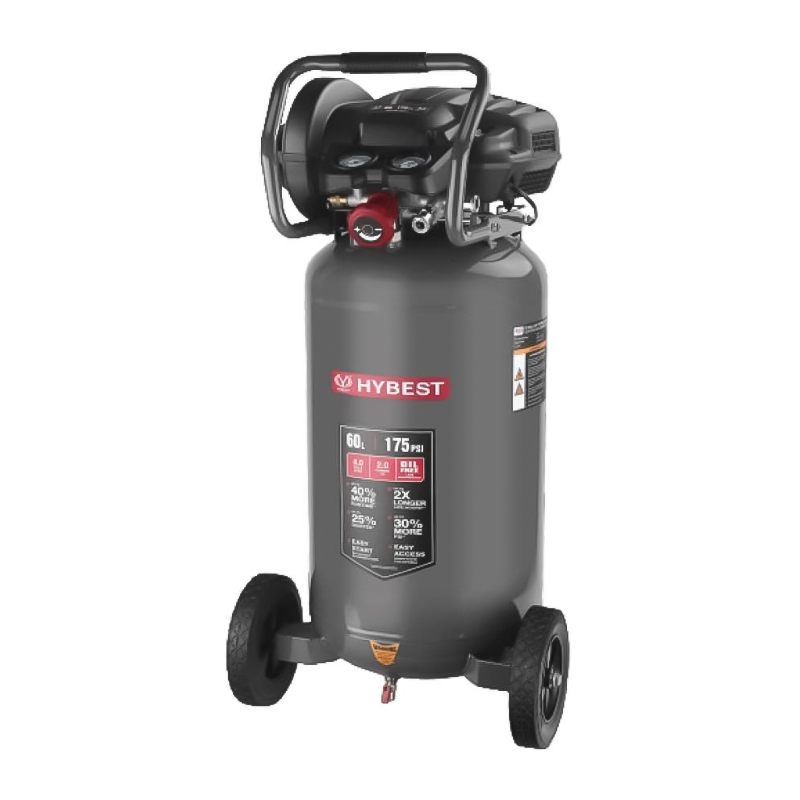 Máy nén khí không dầu công nghiệp 60L Hybest VACWL2060AIMG