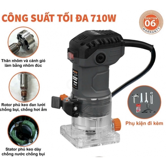 Máy Phay Gỗ Dekton DK-635M