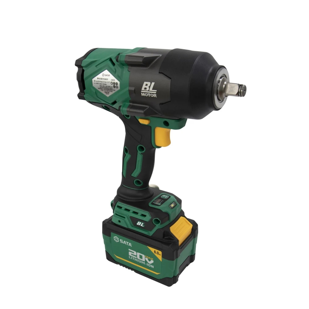 Máy vặn bu lông dùng pin 20V Sata 151076U (2 Pin 6.0Ah, 1 Sạc)