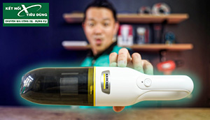 [Review] Máy Hút Bụi Nhỏ Như Chai Nước Karcher VCH 2 – Hút Bụi Ô Tô, Máy Tính, Đồ Công Nghệ Cực Nhanh