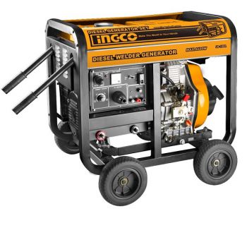 4.6 KW Máy phát điện dùng dầu diesel (Kết hợp chức năng Máy  Hàn) Ingco GDW65001