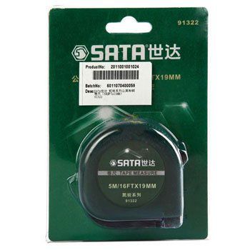 5mm Thước dây bản 19mm Sata 91322