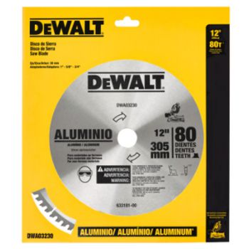 80T Lưỡi cắt nhôm gỗ 305mm Dewalt DWA03230-B1