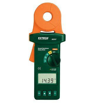 Ampe kìm đo không tiếp xúc các dây dẫn mặt đất Extech - 382357