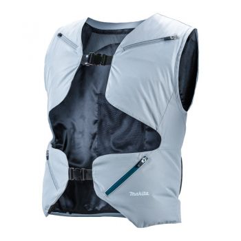 Áo khoác không tay làm mát dùng pin Makita DFV214A02 sizeXL-3XL(BL)(18V/14.4V/12V MAX)