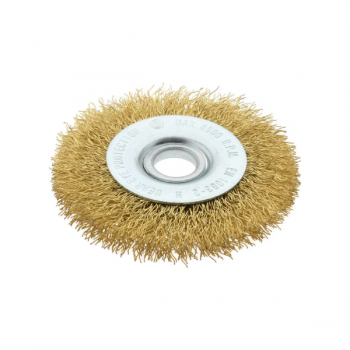 Bàn chải cốc dây uốn 120mm có đầu nối 22.2mm Workpro WP407030