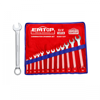 Bộ cờ lê kết hợp Emtop ECSS11201