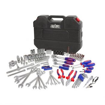 Bộ công cụ cơ khí các loại có hộp đựng (1 set = 123 cái) Workpro WP202533