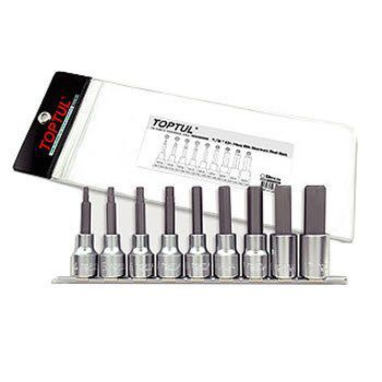 Bộ đầu vít lục giác dài 9 món Toptul GAAG0902