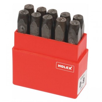 Bộ đột số 0–9 cao 5mm HOLEX 085446 5