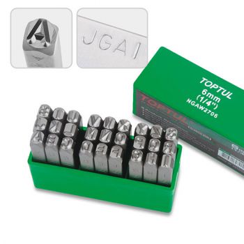Bộ đục chữ 27 chi tiết Toptul NGAW2704