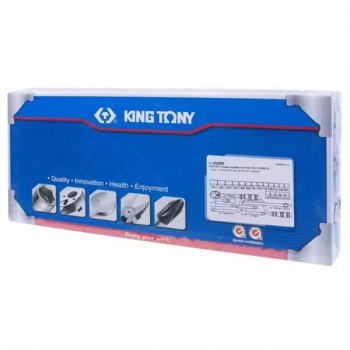 Bộ dụng cụ đầu tuýp 1/2 inch 10-32 mm, 24 chi tiết KingTony 4325MR