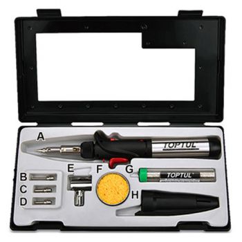 Bộ dụng cụ hàn chì Toptul EGAE0801