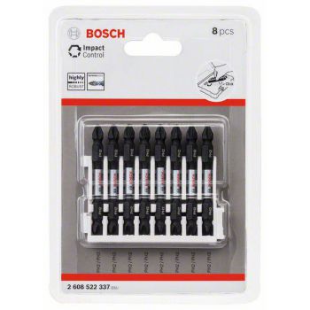 Bộ mũi vít 2 đầu 8 món dài 65 mm Bosch 2608522337