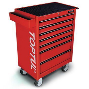Bộ tủ dụng cụ 7 ngăn đỏ 180 chi tiết Toptul GV-18002
