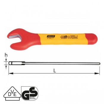 Cờ lê 1 đầu miệng 11mm cách điện VDE 1000V HOLEX 613333 11