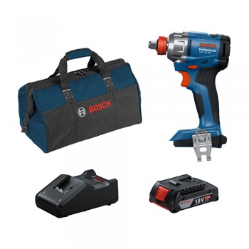 Combo Máy vặn vít và bu lông Bosch GDX 18V-285 + 1 Pin 2.0Ah + 1 Sạc Nhanh