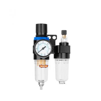 Đầu lọc khí mở rộng có đồng hồ 15cc+25cc Wadfow WFF4504
