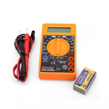 Đồng hồ đo điện vạn năng 3-1/2 Digit LCD Asaki AK-9180