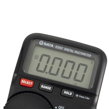 Đồng hồ vạn năng kỹ thuật số SATA 03057 (600V, 10A)