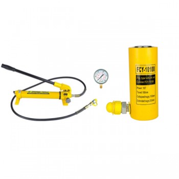 Kích thủy lực 10 tấn 100mm Juda FCY-10100 (Kèm tay bơm)