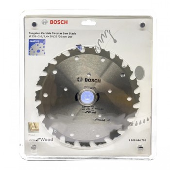Lưỡi cưa gỗ CoolTeq 235x2.0/1.4x 30mm T20 Bosch 2608644720 (20 Răng)