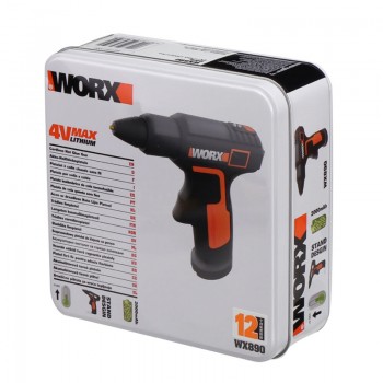 Máy bắn keo dùng pin 4V Worx WX890 (Cổng sạc Type C)