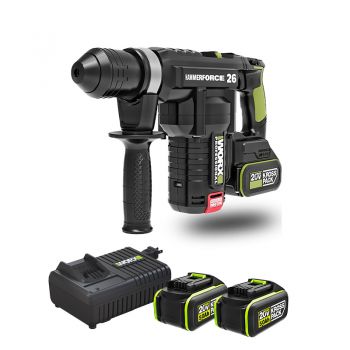 Máy khoan búa dùng pin 20V Worx WU399.3 (2 Pin 5.0Ah & Sạc)