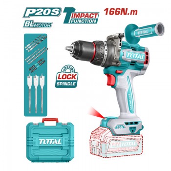 Máy khoan động lực 166 N.m dùng pin 20V Total TIDLI2016681 (Chưa Pin & Sạc)