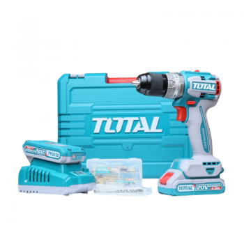 Máy khoan động lực dùng pin 20V Total TIDLI20602 (2 Pin 2.0Ah & Sạc)