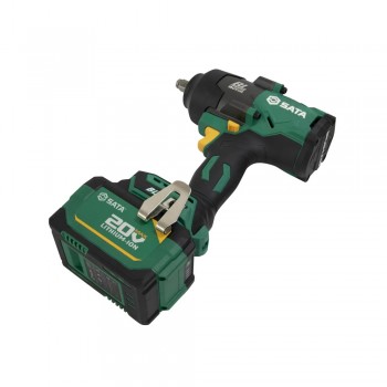 Máy vặn bu lông dùng pin 20V Sata 151076U (2 Pin 6.0Ah, 1 Sạc)