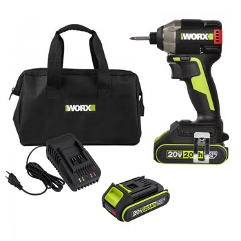 Máy Vặn Vít Dùng Pin 20V Worx WU291D.5 (2 Pin 2.0Ah, 1 Sạc)