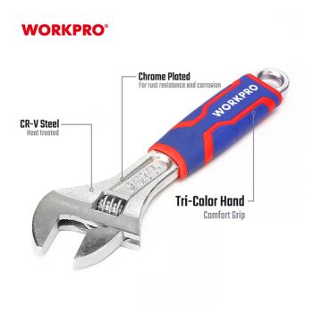 Mỏ lết 10 inch 250mm  Workpro WP272012