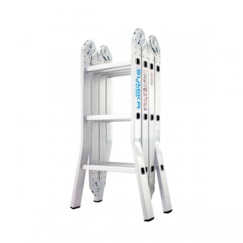 Thang nhôm gấp 4 khúc Sumika SKM603 (Chữ A 1m7)