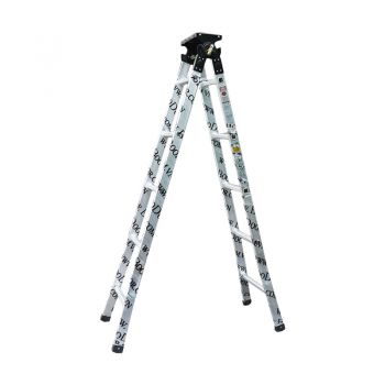 Thang nhôm phổ thông hộp mâm trắng BooDoor HM20