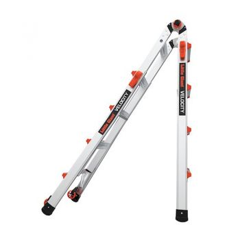 Thang nhôm rút chữ A Little Giant M17