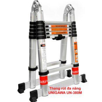 Thang nhôm rút đôi chữ A Unigawa UN-380M 3.8m