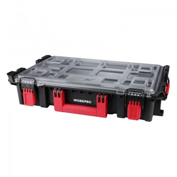 Thùng đựng đồ nghề 560x350x125mm Workpro WP283029 (Có thể xếp chồng)