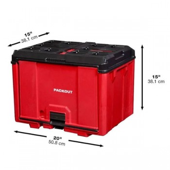 Thùng đựng dụng cụ PACKOUT Milwaukee 48-22-8445 (36.8 x 37.3 x 49.5 cm)