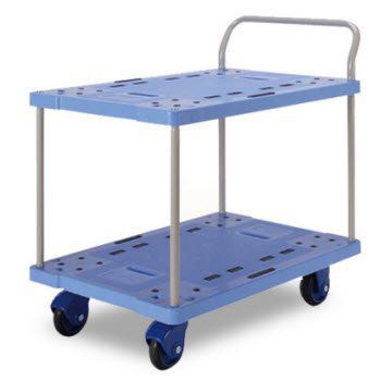 Xe đẩy hàng 2 tầng sàn nhựa Prestar PF-314C-P