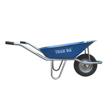 Xe rùa thùng tôn 1.1mm xanh dương 67L Trần Đà XD-1.5 H76