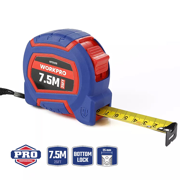Thước cuộn tráng nylon 7.5mx25mm Workpro WP261010